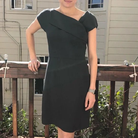 blue dress for baby girl FLAREUP] Asymmetrical Draped Strap Roll-Up Dress (FL-171_Black) – SellerWork